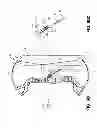 Fig. 12 - Linear clutch for use with a bow and an arrow rest