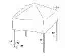 Fig. 01 - Collapsible misting tent for cooling animals