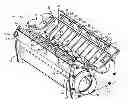 Fig. 01 - Gate retention for an inductor box of an agricultural implement