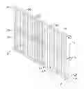 Fig. 01 - ADJUSTABLE SAFETY GATE