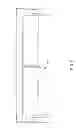 Fig. 08 - DOUBLE-ROLLER CURTAIN MOUNT STRUCTURE