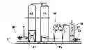 Fig. 01 - Method of and an arrangement for transferring a process liquid, an industrial facility and a method of simplifying the layout of such