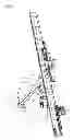 Fig. 03 - Lead supporting device of drilling machine