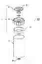 Fig. 01 - Lubrication device and protective cover for a lubrication device