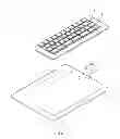Fig. 02 - Auxiliary keyboard and auxiliary input device