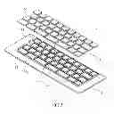 Fig. 03 - Auxiliary keyboard and auxiliary input device
