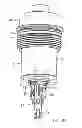 Fig. 24 - Liquid filter having a drainage valve