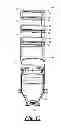 Fig. 12 - Expandable gravity-feed bin