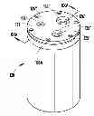 Fig. 01 - Container for selectively dispensing a material
