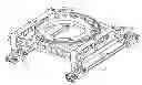 Fig. 01 - Seat base for aircraft