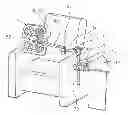 Fig. 01 - Support for variably positioning a holder platform for books or electric devices
