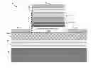 Fig. 01 - Light emitting heterostructure with partially relaxed semiconductor layer