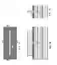 Fig. 02 - Strained finFET with an electrically isolated channel