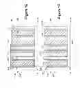 Fig. 04 - Methods of forming bulk FinFET devices by performing a recessing process on liner materials to define different fin heights and FinFET devices with such recessed liner materials