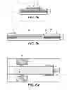 Fig. 25 - Methods of manufacturing transistors including forming a depression in a surface of a covering of resist material