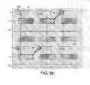 Fig. 33 - Methods of manufacturing transistors including forming a depression in a surface of a covering of resist material