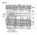 Fig. 97 - Static random access memory device with halo regions having different impurity concentrations