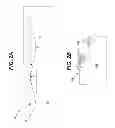 Fig. 03 - Ultraviolet reflective rough adhesive contact