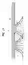 Fig. 12 - Ultraviolet reflective rough adhesive contact