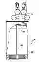 Fig. 01 - Splashguard and inlet diffuser for high vacuum, high flow bubbler vessel