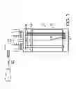 Fig. 03 - Splashguard and inlet diffuser for high vacuum, high flow bubbler vessel