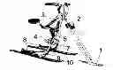 Fig. 01 - 3-SKI SNOWBIKE