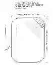 Fig. 01 - Unattached weighted seat protector