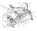 Fig. 01 - Seating system for a recumbent stepper