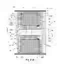 Fig. 10 - Electric machine with intermediate pieces having multiple air gaps and a 3D magnetic flux