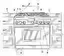 Fig. 01 - Home appliance with improved control access