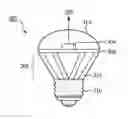 Fig. 01 - Electric lamp having reflector for transferring heat from light source