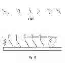 Fig. 12 - Coaxial probe structure of elongated electrical conductors projecting from  a support structure