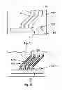 Fig. 14 - Coaxial probe structure of elongated electrical conductors projecting from  a support structure