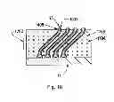 Fig. 16 - Coaxial probe structure of elongated electrical conductors projecting from  a support structure