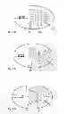 Fig. 12 - Electrode system for proximity detection and hand-held device with electrode system