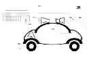 Fig. 01 - Estimation of panoramic camera orientation relative to a vehicle coordinate frame