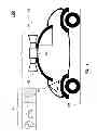 Fig. 02 - Estimation of panoramic camera orientation relative to a vehicle coordinate frame