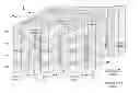 Fig. 01 - Three-dimensional array of re-programmable non-volatile memory elements having vertical bit lines and a single-sided word line architecture
