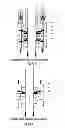 Fig. 08 - Adjustable raked pile driver using the push pull method