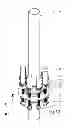 Fig. 12 - Adjustable raked pile driver using the push pull method
