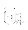 Fig. 01 - Indexable cutting insert for milling