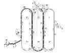 Fig. 01 - Method for shaping and cooling melted cheese which is initially hot and therefore flowable