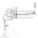 Fig. 08 - Splashguard and Inlet Diffuser for High Vacuum, High Flow Bubbler Vessel