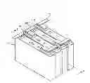 Fig. 07 - Secondary battery including short circuit member comprising duct part and deformable part