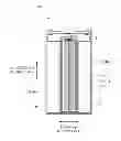 Fig. 01 - ELECTRODE PLATE, LAYERED ELECTRODE GROUP, AND BATTERY