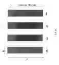 Fig. 06 - Collections of laterally crystallized semiconductor islands for use in thin film transistors