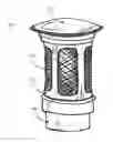 Fig. 01 - Vertical vent stack cap