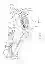 Fig. 02 - Reformer exercise apparatus footbar support assembly