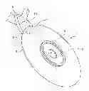 Fig. 01 - Ostomy Base Plate Having Discreet Pulling Tab