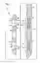 Fig. 05 - Bone fixation system with opposed mounting portions